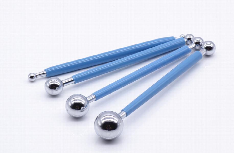 Stainless Steel Pill Stick 4 Pieces Set for Clay Tools